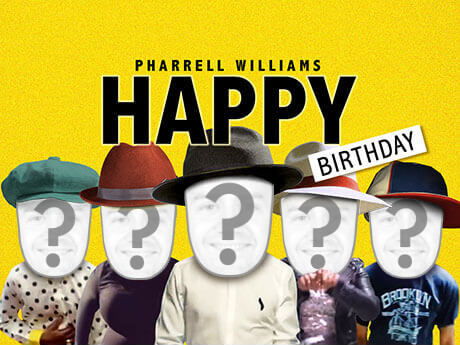 Happy By Pharrell Williams Birthday Cast 5 Ecard